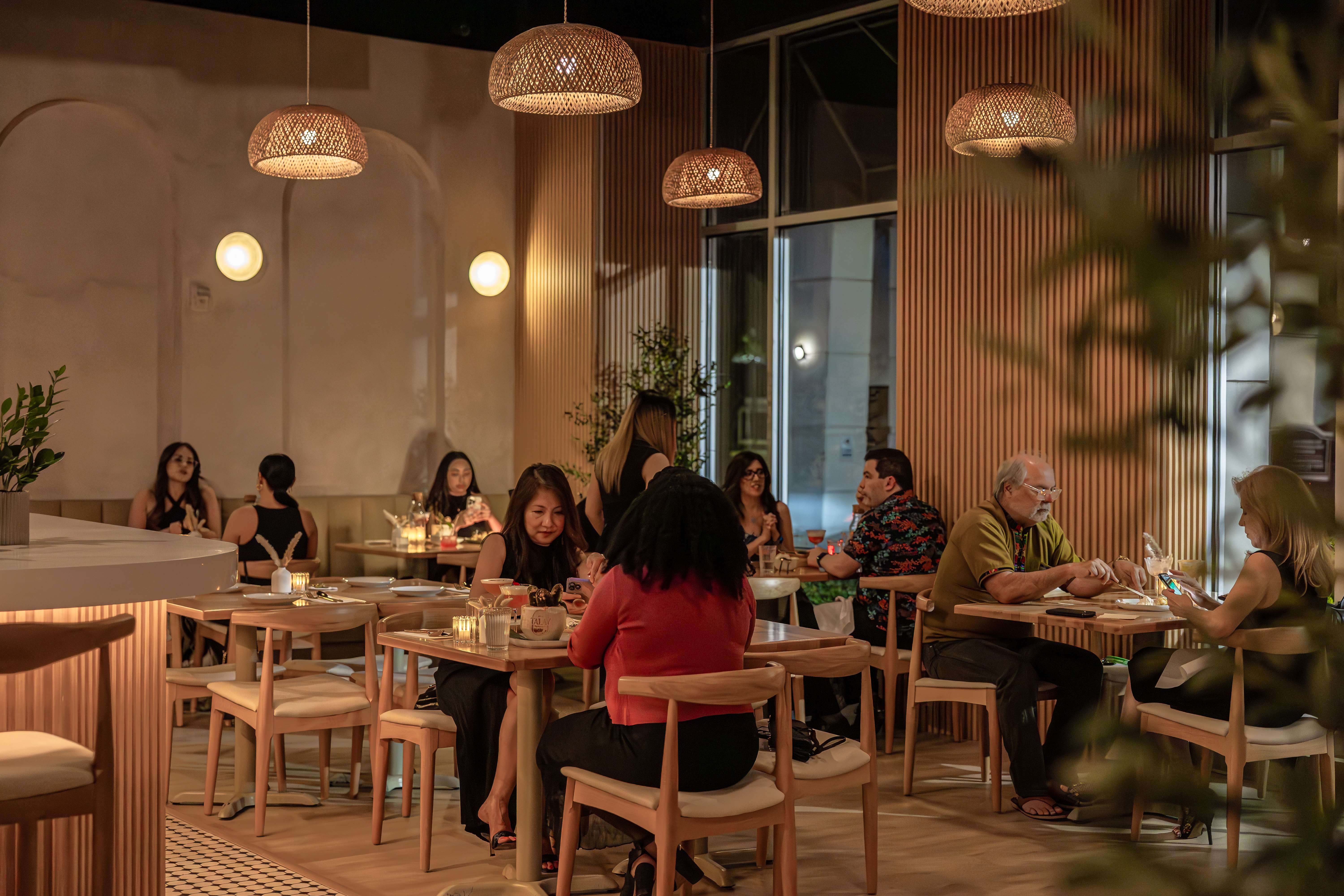 Talay Restaurant Interior